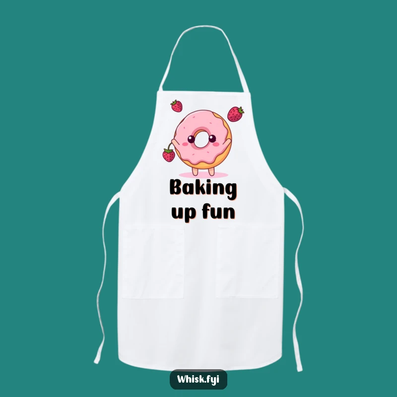 Funny Donut Chef Apron - Hilarious Baking Sweet Gift