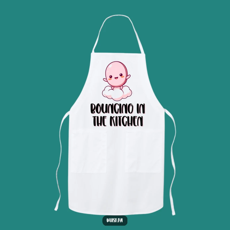 Funny Giddy Macaron Apron - Sweet & Hilarious Kitchen Companion