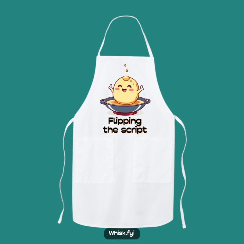 Funny Pancake Chef Apron - Hilarious Gift for Breakfast Masters