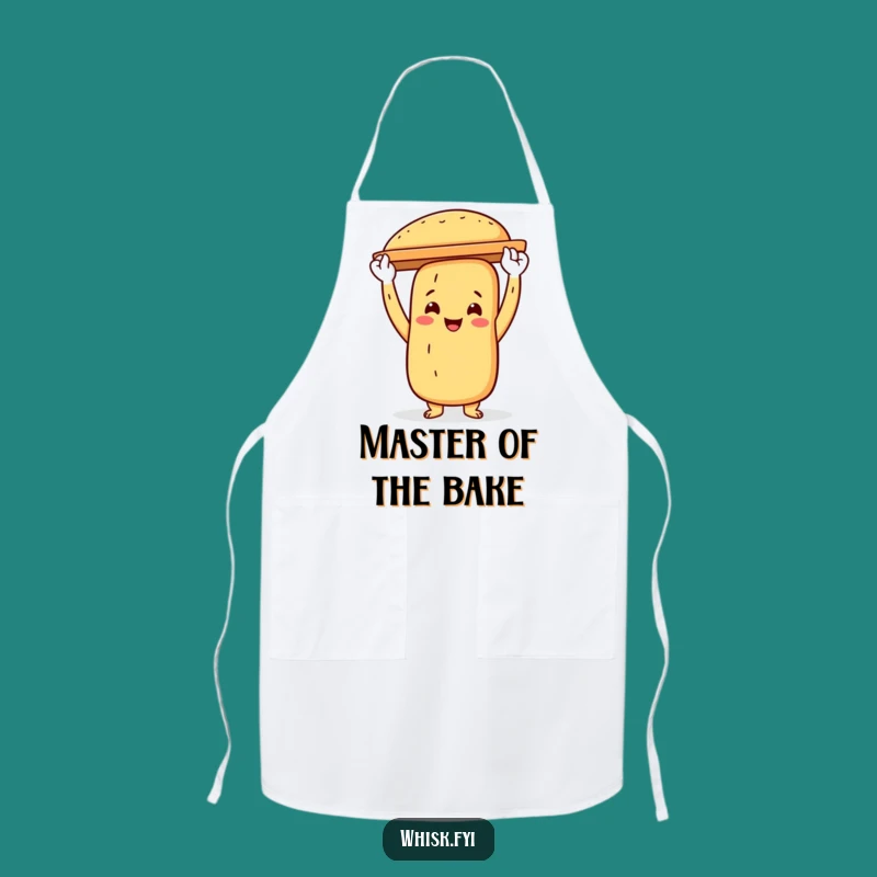 Funny Baguette Baker Apron: Cook with Pride and Humor