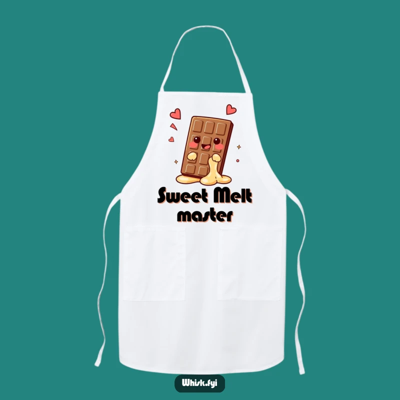 Funny Kawaii Chocolate Apron: Deliciously Hilarious Kitchen Wear for Gift