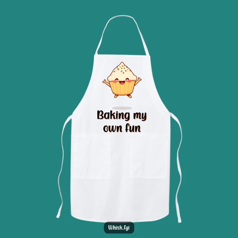 Funny Muffin Apron: Cook with Joy, Sprinkle Fun in the Kitchen, Gift!