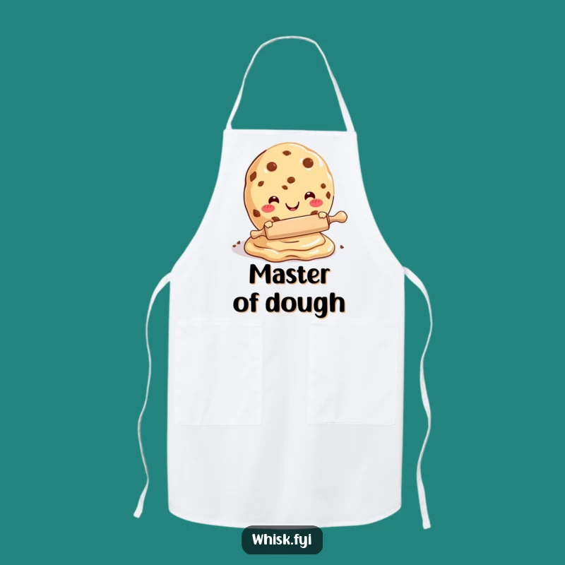 Funny Cookie Dough Rolling Apron - Hilarious Baking Gift for Chefs