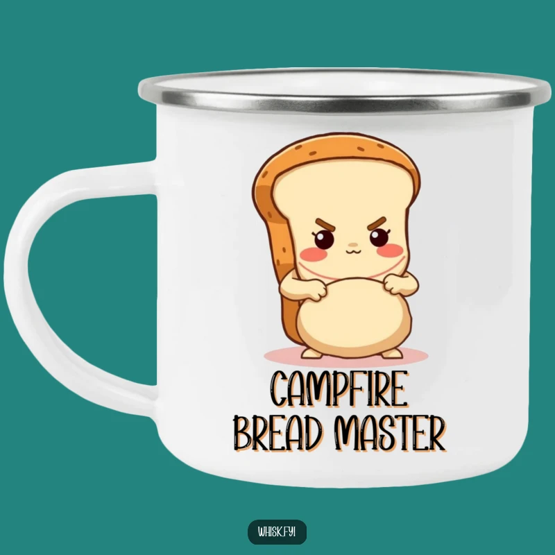 Funny Bread Loaf Camp Mug - Durable Baker's Humor Gift