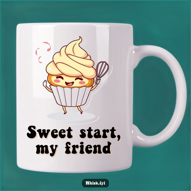 Funny Cupcake Whisk Mug: A Sweet and Hilarious Gift for Bakers