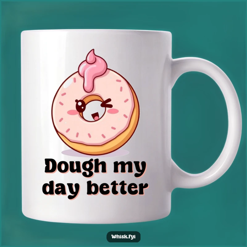 Funny Doughnut Frosting Mug - Mischievous Pastry Gift for Sweet Lovers