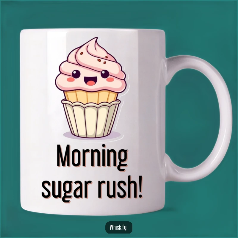 Funny Kawaii Cupcake Mug: The Perfect Joyful Treat Gift for Dessert Lovers