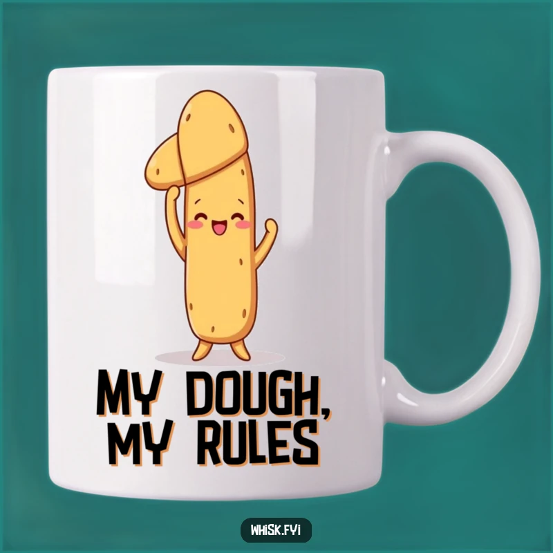 Funny Proud Baguette Mug - A Hilarious Baker's Triumph Gift for Bread Lovers
