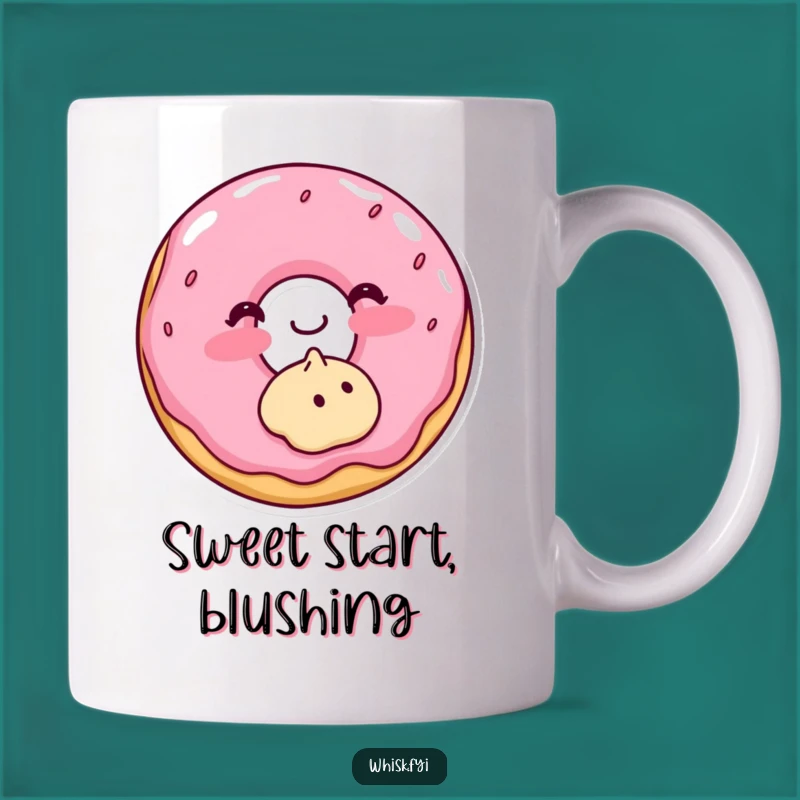 Funny Donut Frosting Mug A Sweet & Shy Baking Humor Gift