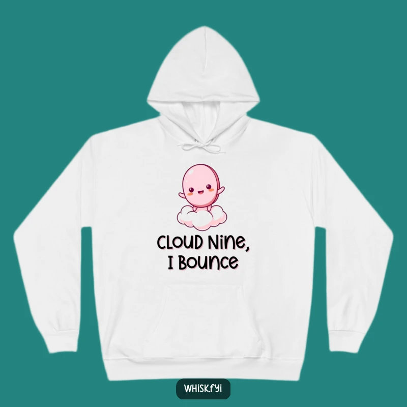 Funny Giddy Macaron Hoodie - Cozy Comfort & Hilarious Dreamy Vibes