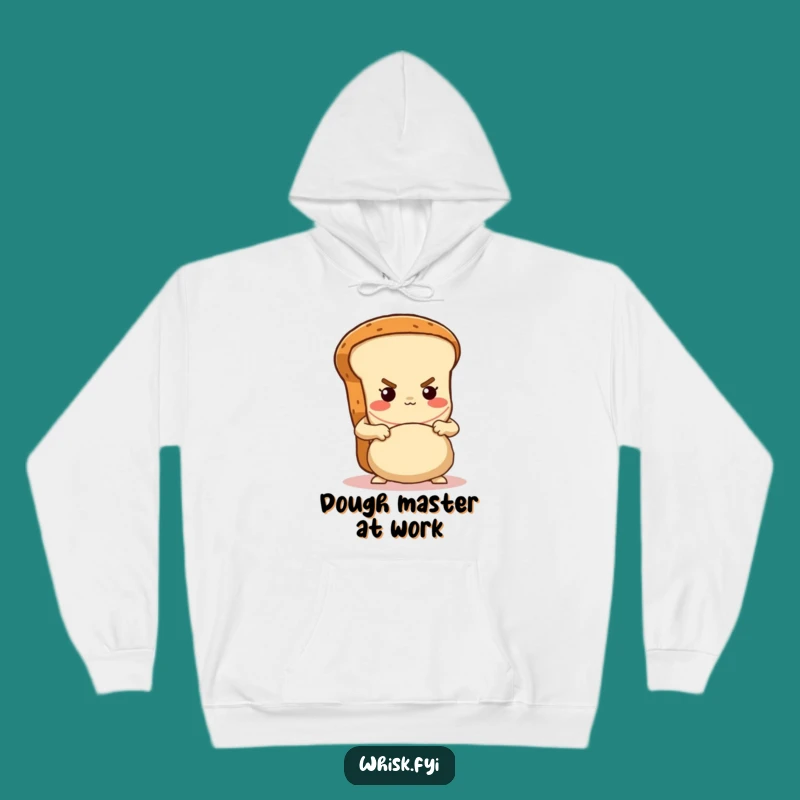Cozy Funny Bread Loaf Hoodie - Warm Baker's Dedication Gift