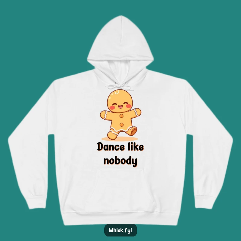 Funny Kawaii Gingerbread Hoodie: Cozy Giggling Dancer, Amazing Funny Gift
