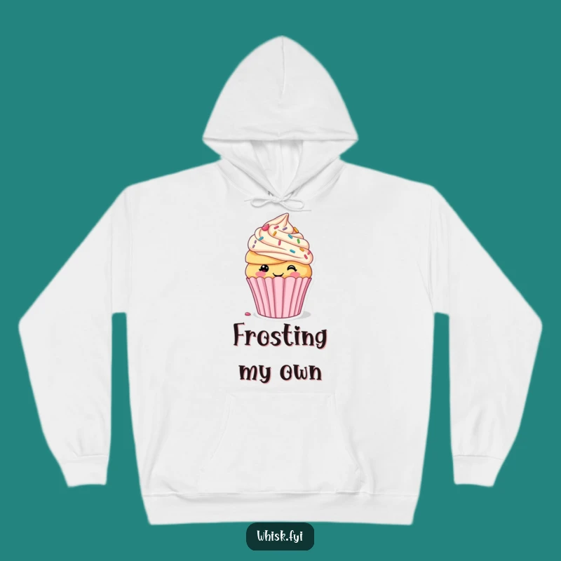 Cozy Cupcake Decorating Hoodie: Warm & Sweet Comfort, Perfect Funny Gift for Dessert Lovers