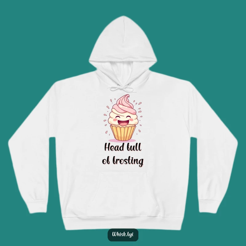 Funny Cupcake Explosion Hoodie: Cozy Chaos, Perfect Funny Gift for Sweet Comfort