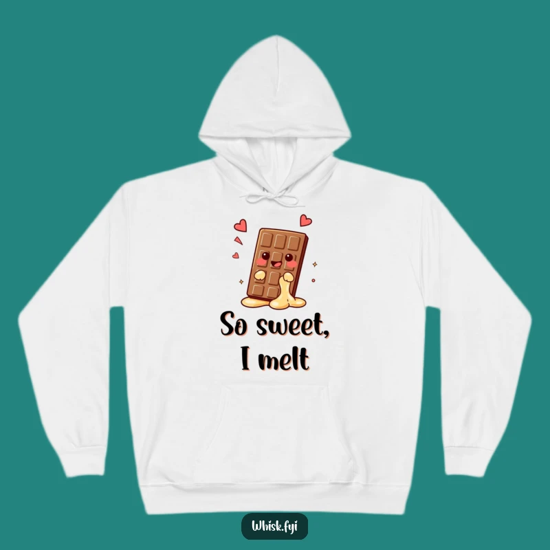 Funny Kawaii Chocolate Hoodie: Cozy & Hilarious Comfort Wear for Gift