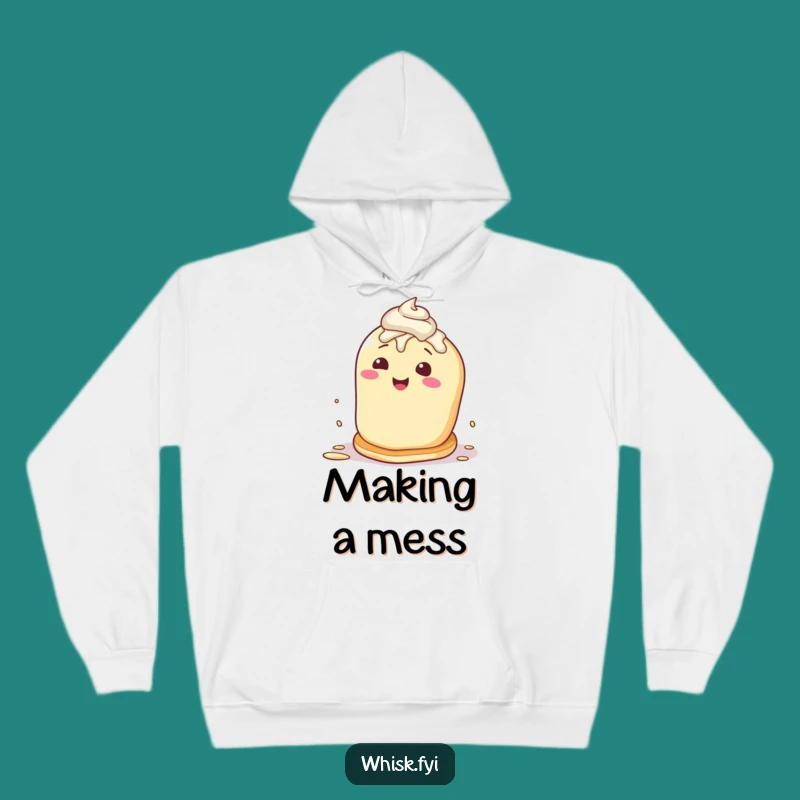 Funny Pancake Flip Hoodie: Breakfast Sweatshirt, Cozy and Hilarious Foodie Gift