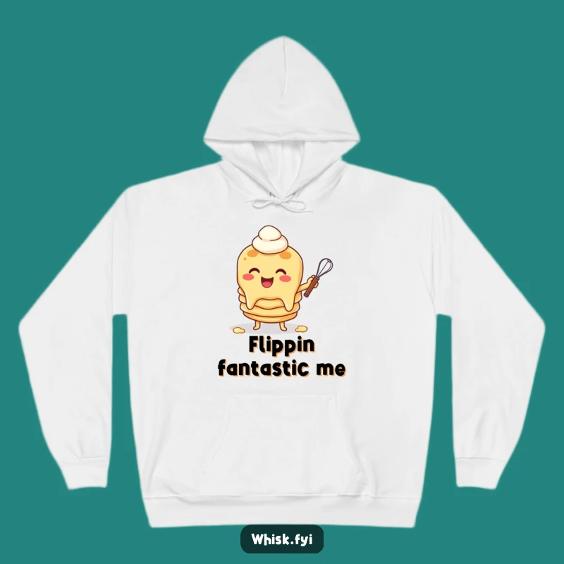 Funny Pancake Whisk Hoodie: Cozy Comfort for Breakfast Lovers