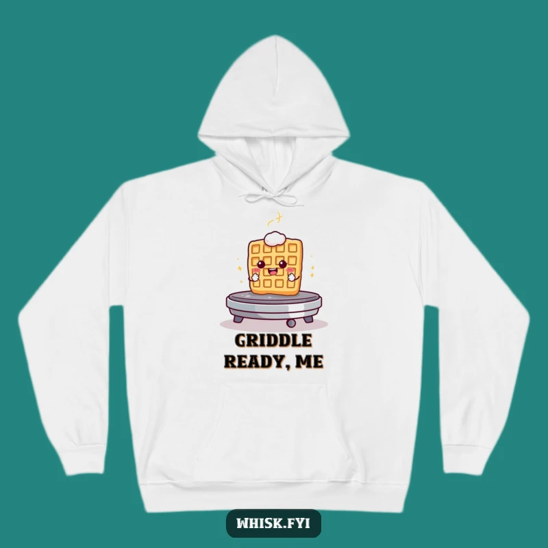 Funny Waffle Griddle Hoodie A Cozy Determined Breakfast Gift