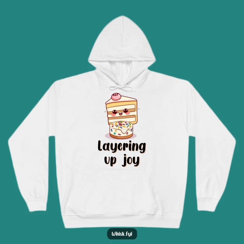 Funny Cake Decorating Hoodie - Cozy & Joyful Baker Gift