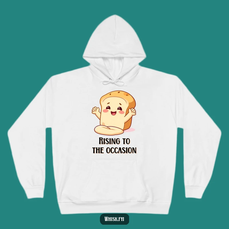 Funny Bread Kneading Hoodie: Cozy & Hilarious Baker Loaf Makes a Great Gift