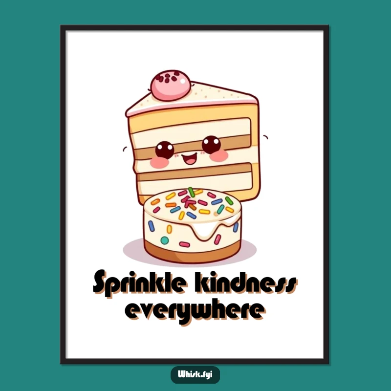 Free Printable Cake Decorator Wall Art: Funny Sweet Downloadable Decor