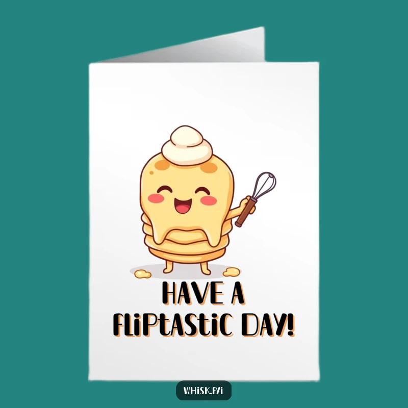 Free Printable Birthday Card: Flipping Pancake Fun, A Hilarious Downloadable Gift for Food Lovers!