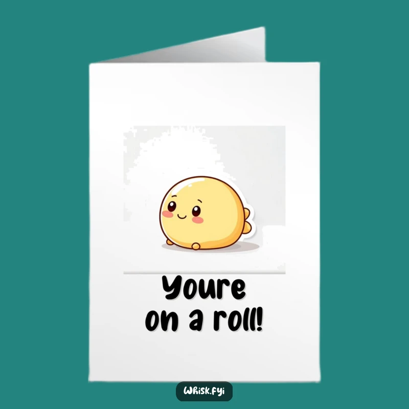 Free Printable Congrats Card: Happy Butter Slide - Funny Downloadable