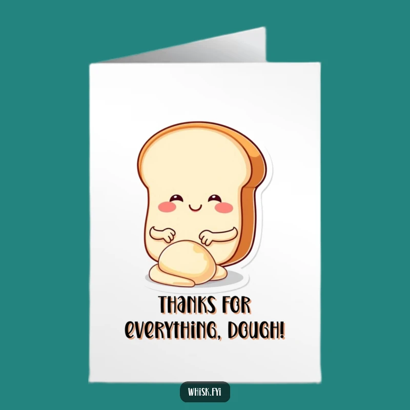 Free Printable Thank You Card: Bread Baker - Heartfelt Downloadable Gift!