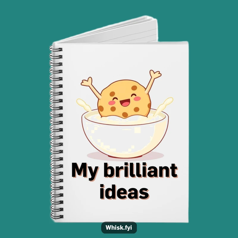 Funny Cookie Jumping Notebook: Jot Down Snack Ideas, Perfect Funny Gift for Planners