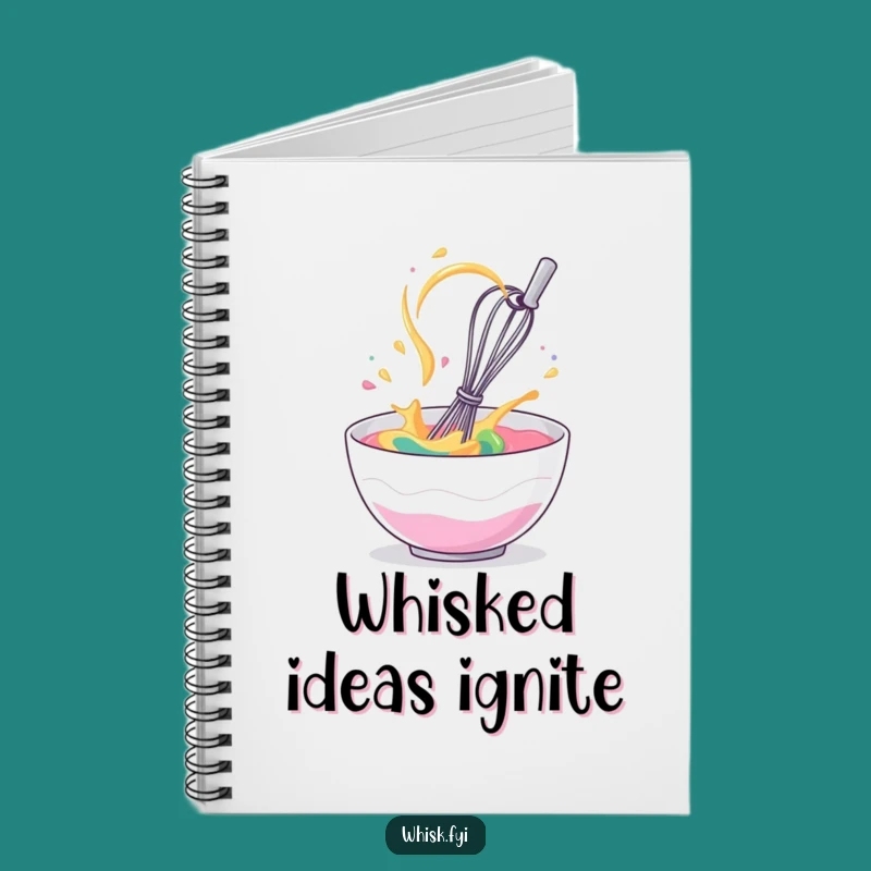 Funny Whisk Batter Notebook: Capture Ideas with a Giggling Kitchen Utensil