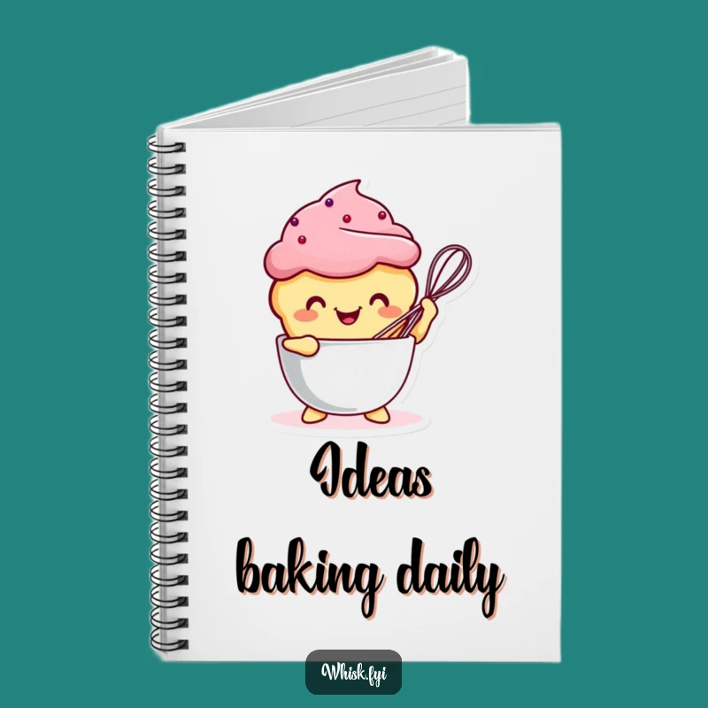 Funny Kawaii Muffin Notebook: Jot Down Ideas with Humor - The Perfect Gift