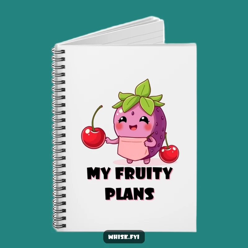 Funny Berry Chef Notebook: Adorable Journal for Recipes