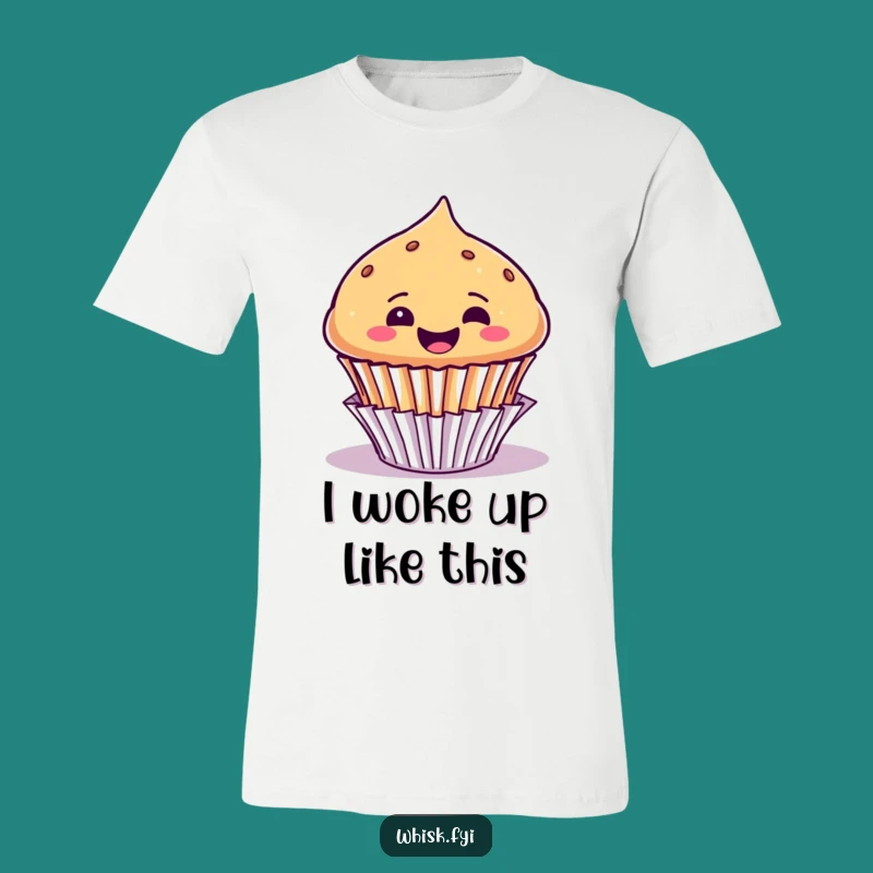 Funny Muffin Shirt: Wear Your Glee with this Joyful Baked Treat Tee
