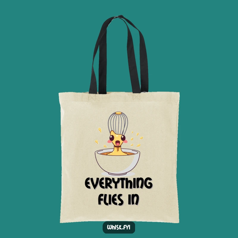 Funny Whisk Tote Bag: Carry Your Kitchen Style, Perfect Gift!
